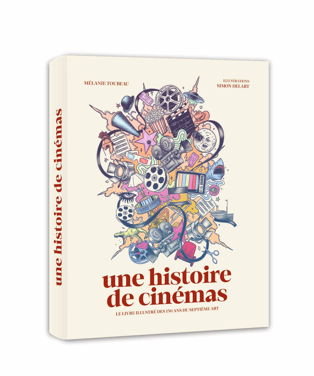 Livre dédicacé UNE HISTOIRE DE CINÉMAS 📖