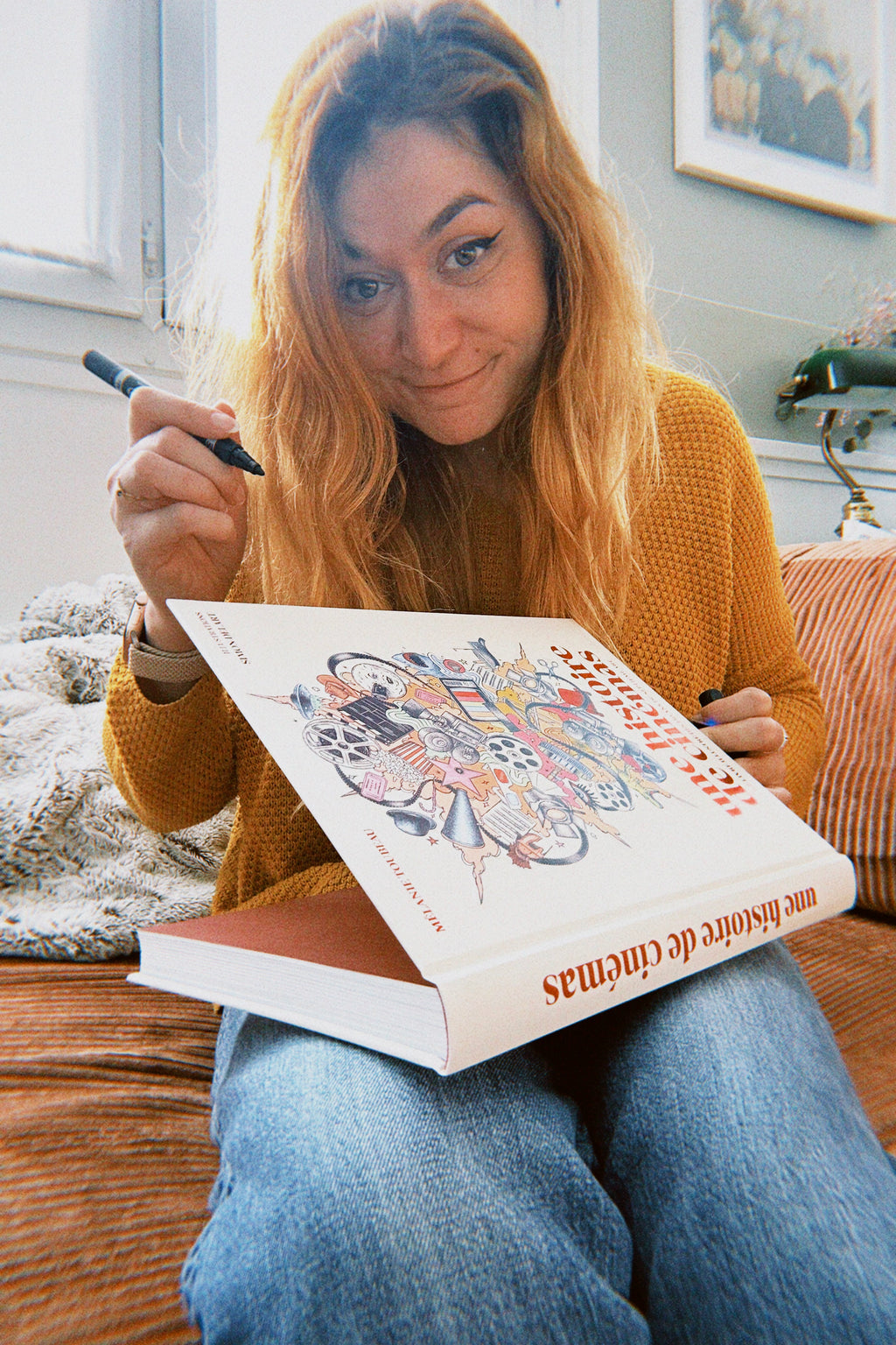 Livre dédicacé UNE HISTOIRE DE CINÉMAS 📖